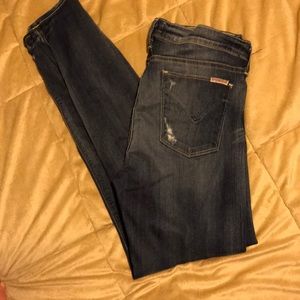 Hudson Skinny Distressed Jean Size 30